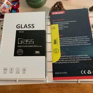 Fotbor 2 pack and Techo 1 pack iphone 12 screen protectors